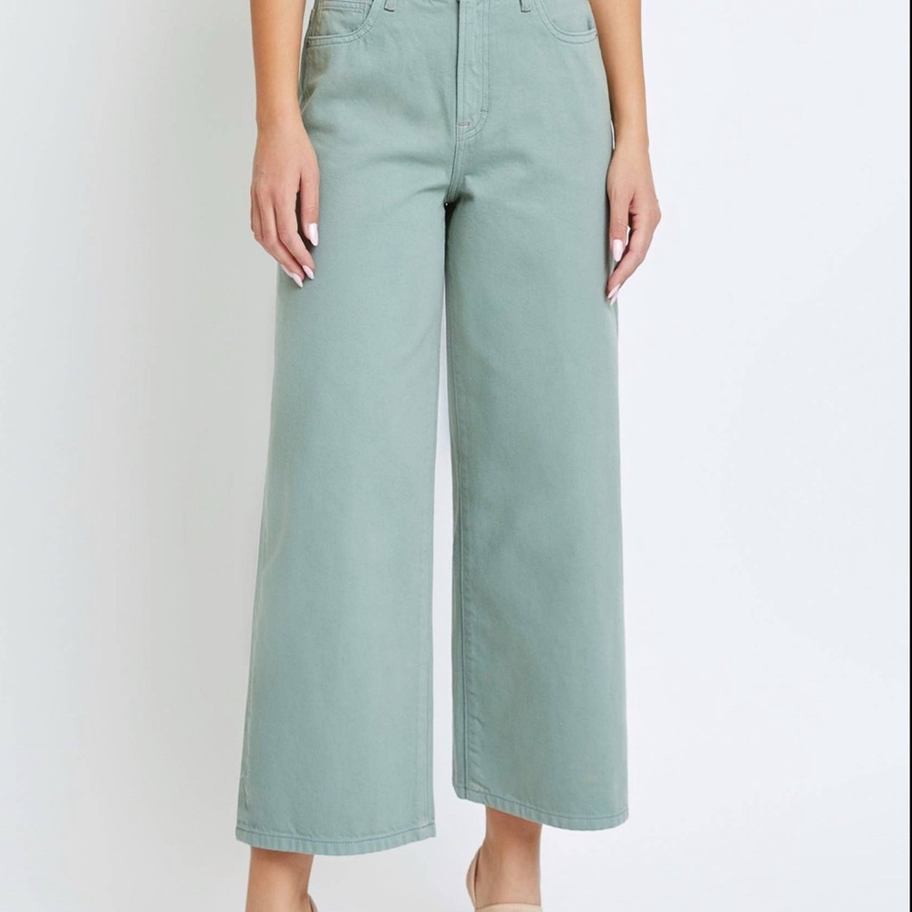 Nori High Rise Crop Wide Leg